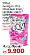 Promo Harga BOOM Liquid Detergent/So Klin Pembersih Lantai  - Indomaret