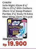Promo Harga Charm Safe Night/Sleep Protect/Body Fit Extra Maxi  - Indomaret