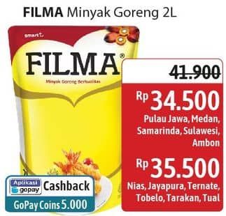 Promo Harga Filma Minyak Goreng 2000 ml - Alfamidi