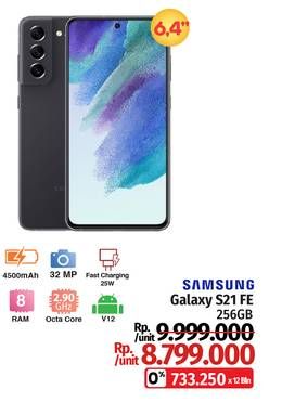 Promo Harga Samsung Galaxy S21 FE 5G  - LotteMart