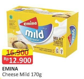 Promo Harga EMINA Cheese Stick Cheese Mild 170 gr - Alfamart