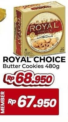 Promo Harga Danish Royal Choice Butter Cookies 480 gr - Yogya