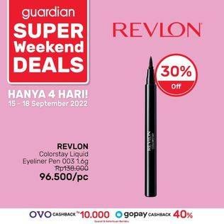 Promo Harga Revlon Color Stay Liquid Eyeliner Pen  - Guardian