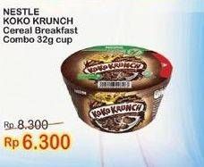 Promo Harga NESTLE KOKO KRUNCH Cereal Breakfast Combo Pack 32 gr - Indomaret