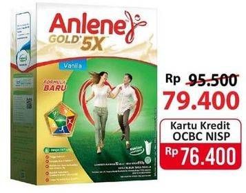 Promo Harga ANLENE Gold Plus 5x Hi-Calcium All Variants 650 gr - Alfamart