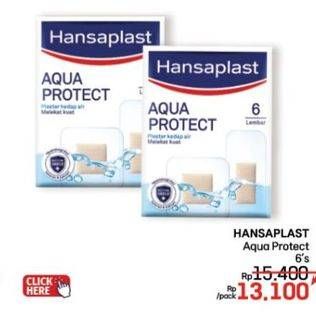 Promo Harga Hansaplast Plester Aqua Protect 6 pcs - LotteMart