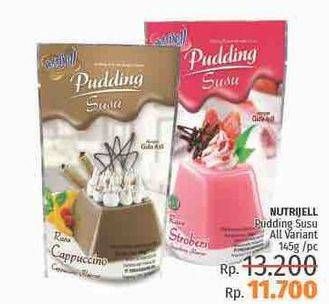 Promo Harga NUTRIJELL Pudding All Variants 145 gr - LotteMart