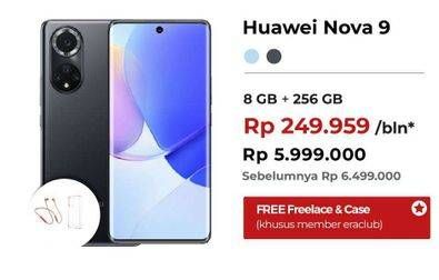 Promo Harga Huawei Nova 9 Smartphone  - Erafone