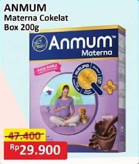 Promo Harga Anmum Materna Cokelat 200 gr - Alfamart