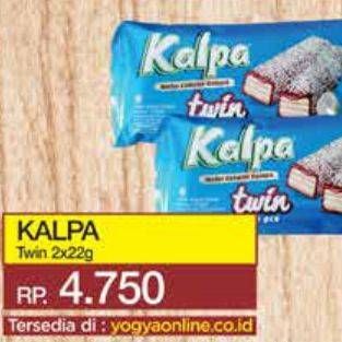 Promo Harga Kalpa Wafer Cokelat Kelapa Twin 48 gr - Yogya