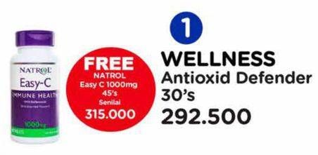 Promo Harga Wellness Antiox Formula 30 pcs - Watsons