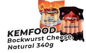 Promo Harga KEMFOOD Bockwurst Cheese, Original 340 gr - Yogya