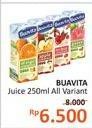 Promo Harga BUAVITA Fresh Juice All Variants 250 ml - Alfamidi