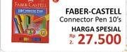 Promo Harga FABER-CASTELL Connector Pens 10 pcs - Alfamidi