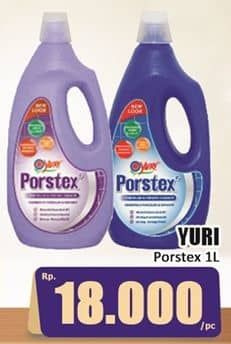 Promo Harga Yuri Porstex Pembersih Porselen 1000 ml - Hari Hari