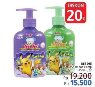Promo Harga DEE DEE Children Shampoo 250 ml - LotteMart