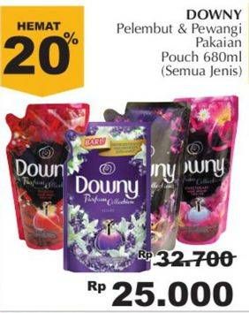 Promo Harga DOWNY Parfum Collection All Variants 680 ml - Giant