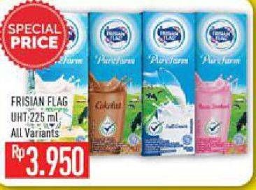 Promo Harga FRISIAN FLAG Susu UHT Purefarm All Variants 225 ml - Hypermart