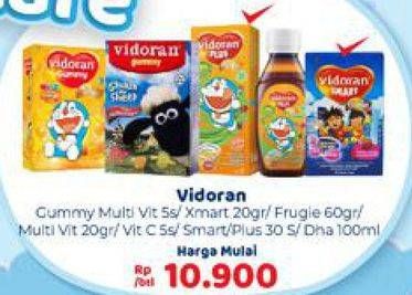 Promo Harga Vidoran Gummy/Smart Vitamin  - Carrefour