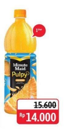 Promo Harga MINUTE MAID Juice Pulpy 1 ltr - Alfamidi