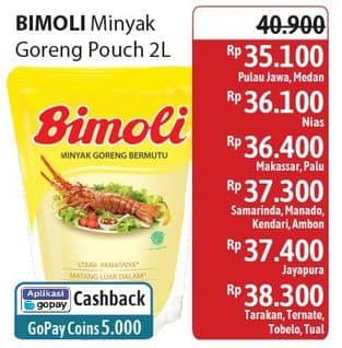 Promo Harga Bimoli Minyak Goreng 2000 ml - Alfamidi