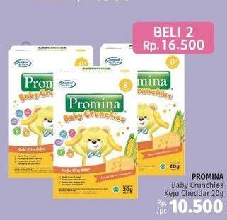 Promo Harga PROMINA 8+ Baby Crunchies per 2 box 20 gr - LotteMart