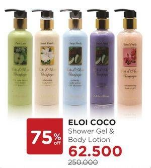 Promo Harga ELOI COCO Shower Gel  - Watsons