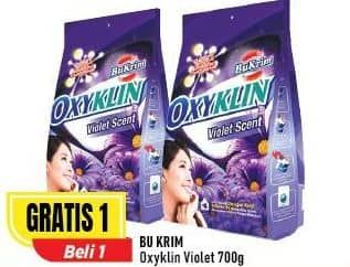 Promo Harga Bukrim Oxy Klin Powder Violet Scent 750 gr - Alfamart