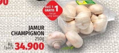Promo Harga Jamur Champignon (Jamur Kancing) 250 gr - LotteMart