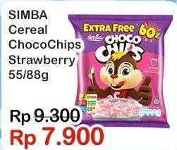 Promo Harga Simba Cereal Choco Chips Strawberry 55 gr - Indomaret