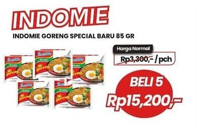 Promo Harga Indomie Mi Goreng Spesial 85 gr - Carrefour