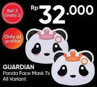 Promo Harga GUARDIAN Panda Mask All Variants  - Guardian