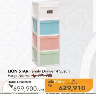 Promo Harga Lion Star Family Container L4  - Carrefour