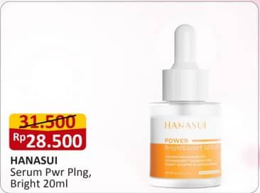 Promo Harga Hanasui Serum Power Peeling, Power Bright 20 ml - Alfamart