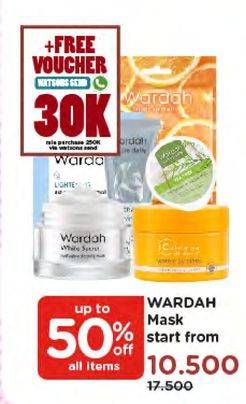 Promo Harga WARDAH Mask  - Watsons