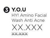 Promo Harga YOU Hy! Amino Facial Wash Anti-acne 100 gr - Watsons