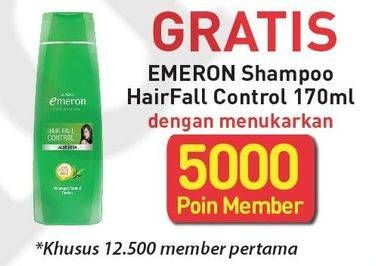 Promo Harga EMERON Shampoo Hair Fall Control 170 ml - Alfamart