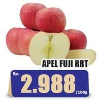 Promo Harga Apel Fuji RRT per 100 gr - Hari Hari