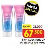 Promo Harga SKIN AQUA Tone Up UV Essence 40 gr - Superindo
