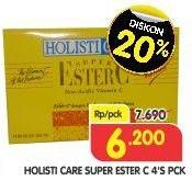 Promo Harga HOLISTICARE  Super Ester C 4 pcs - Superindo