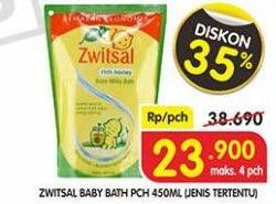 Promo Harga ZWITSAL Natural Baby Bath Jenis Tertentu 450 ml - Superindo