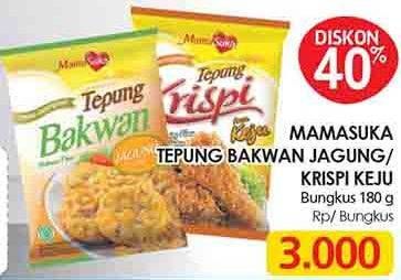 Promo Harga MAMASUKA Tepung Bakwan Jagung / Krispi Keju  - LotteMart
