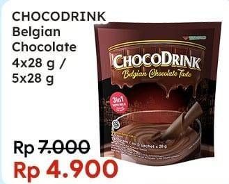 CHOCO DRINK Belgian Chocolate Taste 4x28g / 5x28g