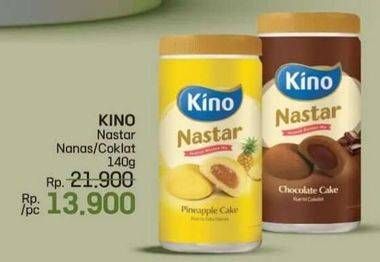 Promo Harga Kino Nastar Nanas, Chocolate 140 gr - LotteMart