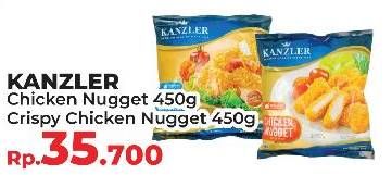Promo Harga KANZLER Chicken Nugget Crispy, Original 450 gr - Yogya