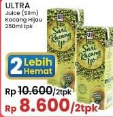 Promo Harga Ultra Sari Kacang Ijo 250 ml - Indomaret