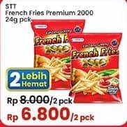 Promo Harga Siantar Top FRENCH FRIES 2000 Kentang Goreng 24 gr - Indomaret