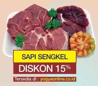 Promo Harga Daging Sengkel (Shankle) per 100 gr - Yogya