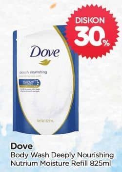 Promo Harga Dove Body Wash Deeply Nourishing 850 ml - TIP TOP