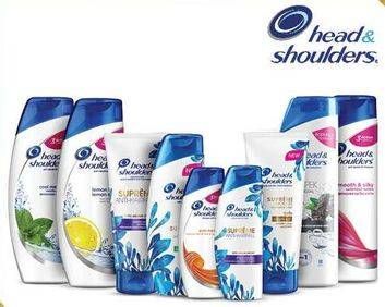 Promo Harga HEAD & SHOULDERS Shampoo  - Guardian